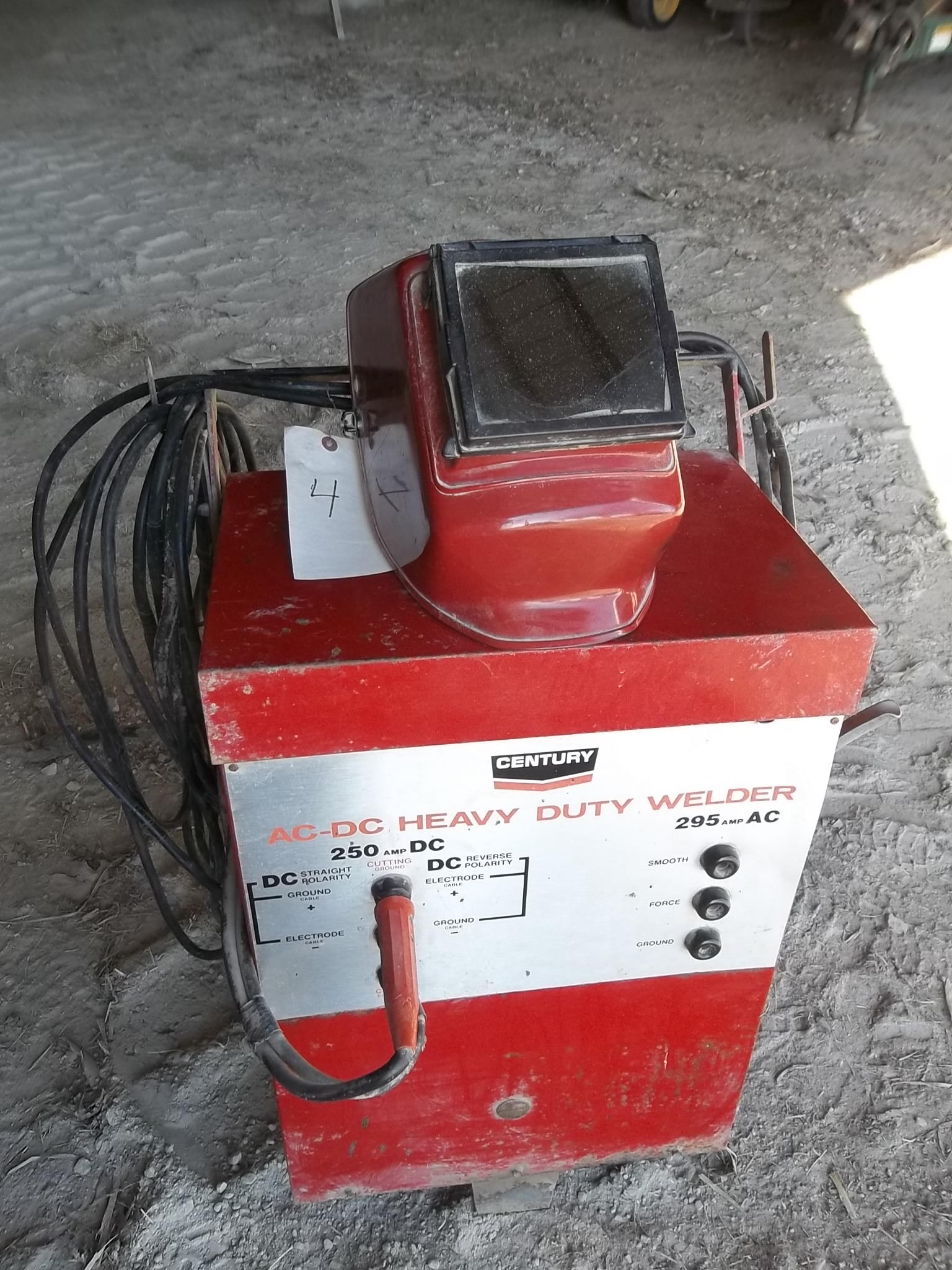 Century ACDC Heavy Duty Welder 250amp DC 295amp AC