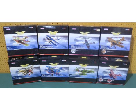 Corgi Aviation Archive 1:48-scale: AA38302 Fokker DR.1 - Lothar von Richthofen; AA37701 RAF SE5a - Lt. C.A. Lewis; US35705 Me
