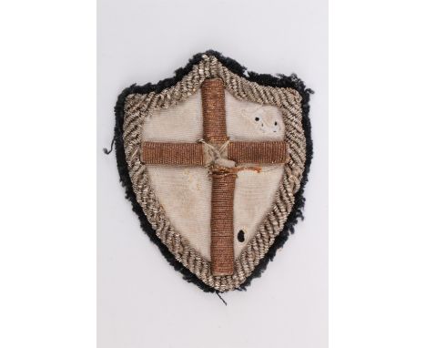 A Free Polish army bullion embroidered 8th Army formation sign 