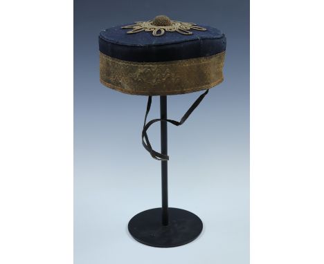 A late Victorian / Edwardian army officer's pill box cap