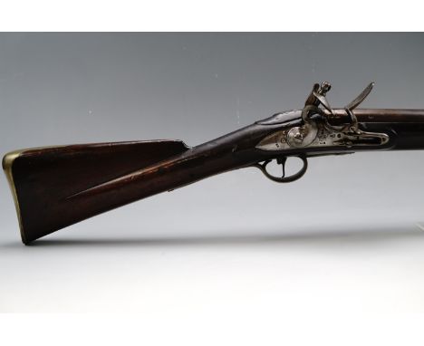 A George III Ordnance Elliott flintlock cavalry carbine, with socket bayonet