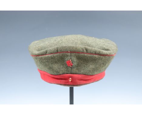 An Imperial German army Model 1910 other rank's kratchen / field cap, (kokarden lacking, devoid of markings)