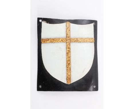 A Free Polish army gilt celluloid 8th army formation sign