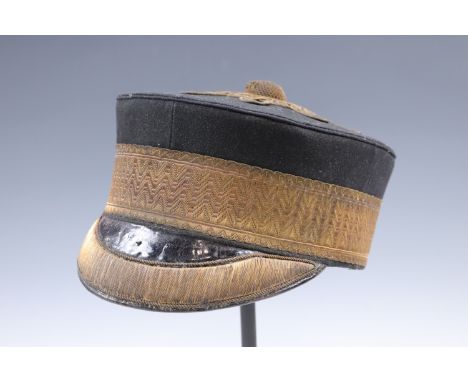 A late Victorian / Edwardian army officer's forage cap
