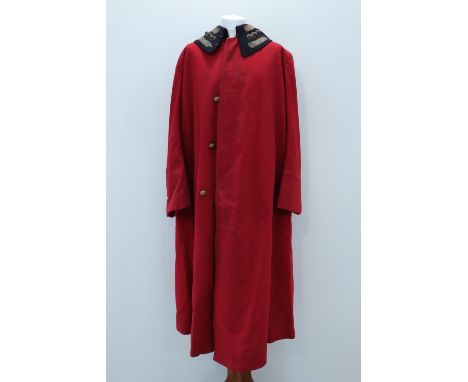 A pre 1953 2nd Life Guards officer's cloak
