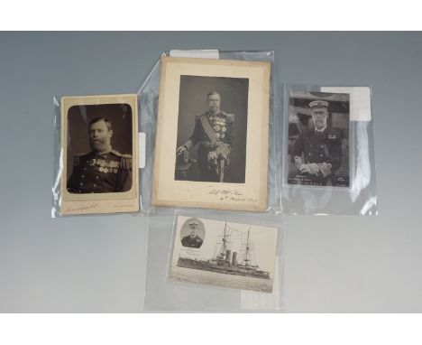 [ Autograph / Victoria Cross ] A signed portrait photograph of Sir Arthur Knyvet Wilson, 3rd Baronet VC, GCB, OM, GCVO (1842 