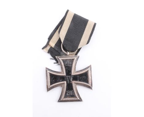 An Imperial German 1914 Iron Cross second class, its ring stamped M