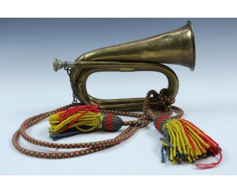 A 1964 dated British army bugle