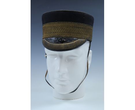 A late Victorian / Edwardian army officer's forage cap