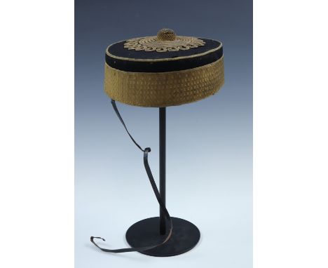 A late Victorian / Edwardian army officer's pill box cap