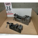 LOT - (1) PALMGREN 2-1/2" VISE AND (1) 1-1/2" VISE