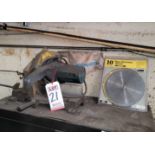 JEPSON 10" MITER SAW, W/ EXTRA 10" 60-TOOTH CARBIDE BLADE