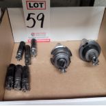 LOT - (8) INSERT TOOLS, (2) 40-TAPER TOOL HOLDERS