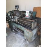 VICTOR 1640 GAP BED ENGINE LATHE, MITUTOYO KA-12 DRO, COLLET CLOSER, TAILSTOCK, QUICK CHANGE TOOL
