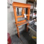 BUFFALO 20-TON H-FRAME SHOP PRESS, DISTANCE BETWEEN UPRIGHTS: 23"