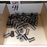 LOT - DA18 DOUBLE ANGLE COLLETS