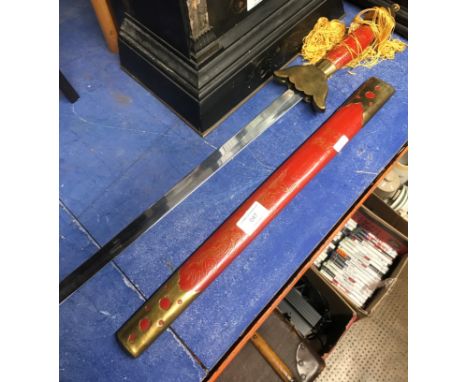 DECORATIVE DAGGER WITH COVER     