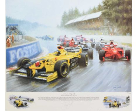 'Mika Magic: Monaco Grand Prix, 24th May 1988', after Tony Smith, number 32 of 495, signed in pencil and with printer's blind