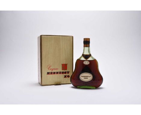 Hennessy XO Cognac1 700cl bottle, with box and inner paper bag.