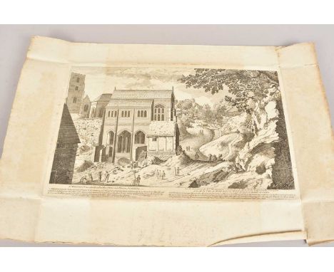 St Winefrids Wells, etching by Robert Sayer Map & Print seller, loose, 41.5cm x 26.5cm