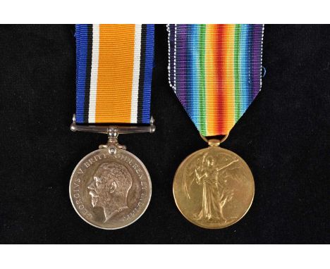 18th Battalion Welsh Regiment (2nd Glamorgan), WWI British War and Victory Medals, awarded to 79432 Private Frederick Wood, h