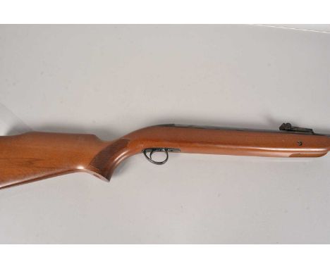 A BSA Mercury .22 Break Barrel air rifle, complete with moderator, plus a Model 10 Original 4x32 scope, gun cleaning kit and 