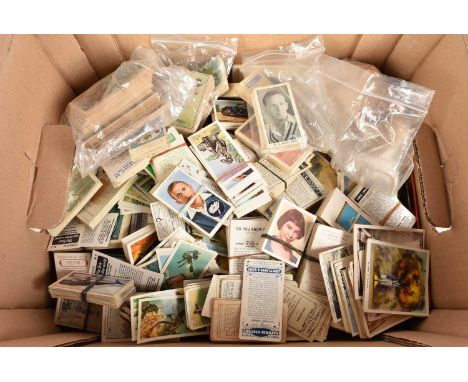 Pre and Post War Cigarette and Trade Cards,  common examples of cigarette cards and trade cards, mainly odds or part sets, in