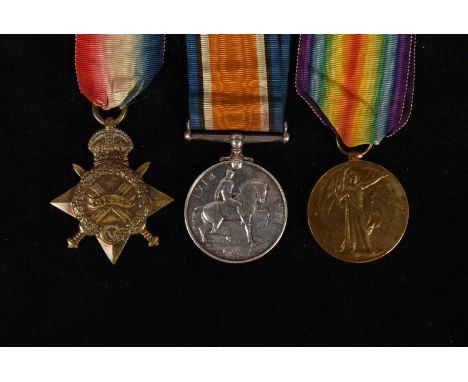 Royal Welsh Fusiliers, WWI British Trio, awarded to 16916 Private Arthur Pryse Jones, 2nd Battalion, May 1916 while in the tr