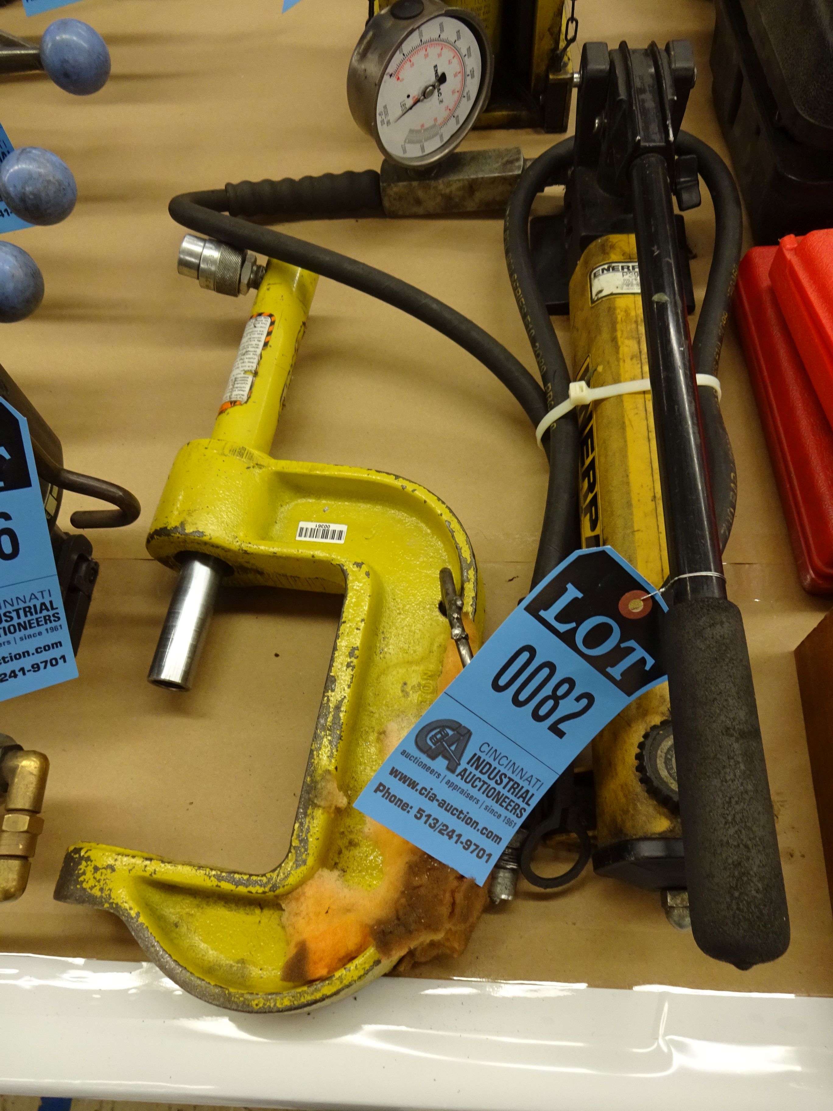 { Group of lots 82, 83, 84 } } } } } } } } } } } } } } 5 TON ENERPAC