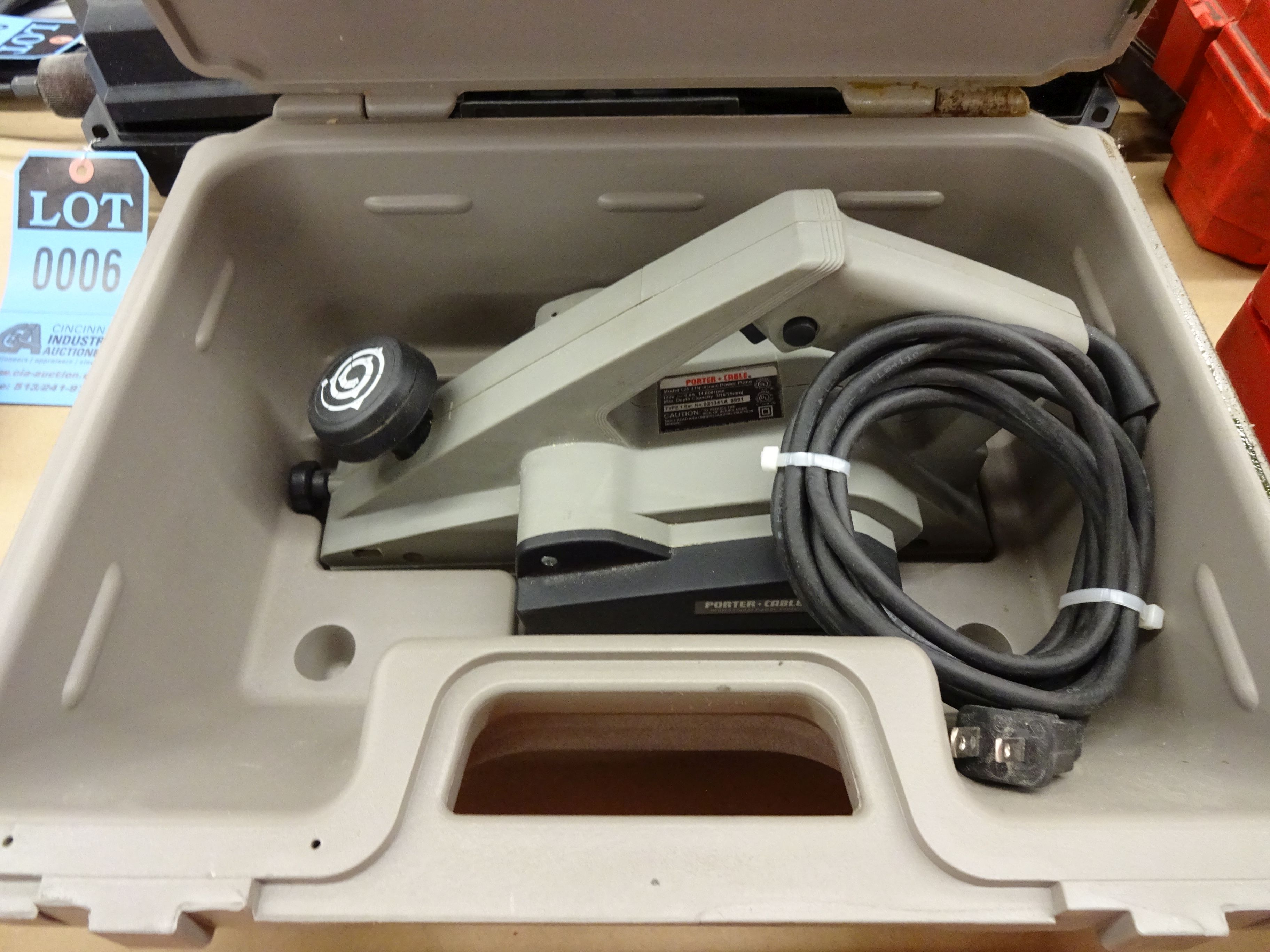 { Group of lots 5, 6 } } } } } } } } } } } } } } 31/4" PORTER CABLE