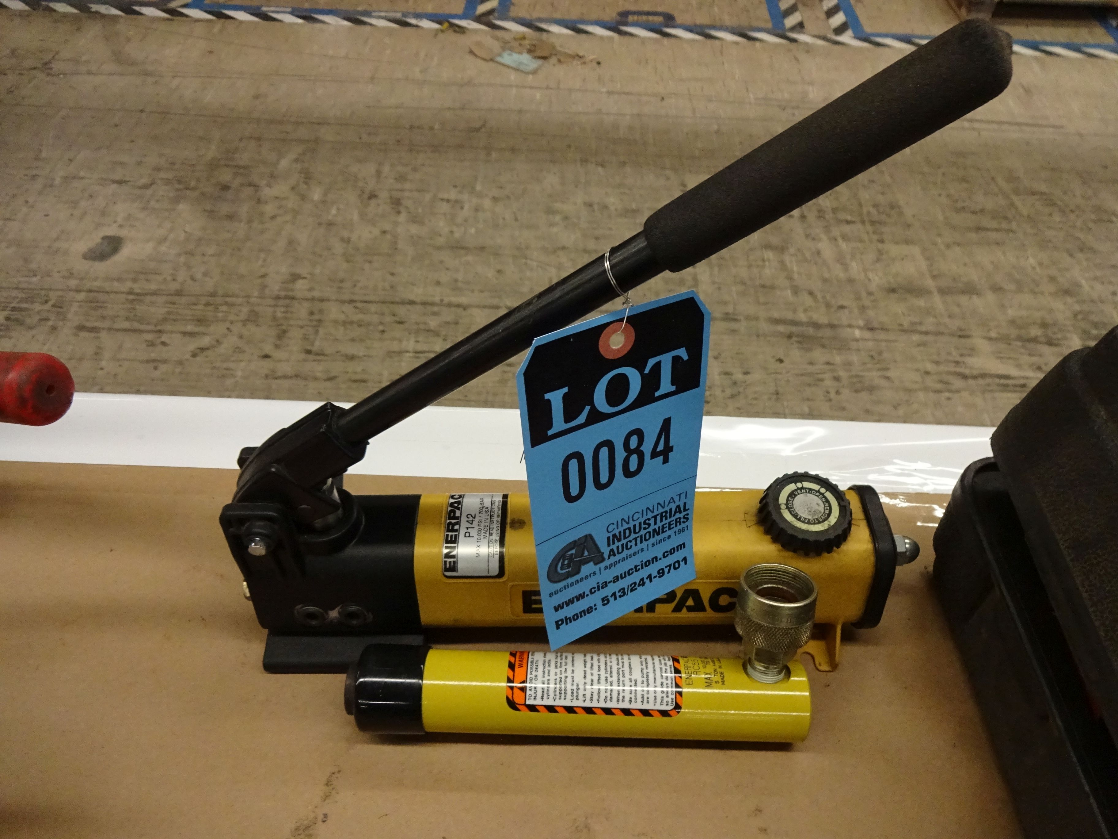 { Group of lots 82, 83, 84 } } } } } } } } } } } } } } 5 TON ENERPAC