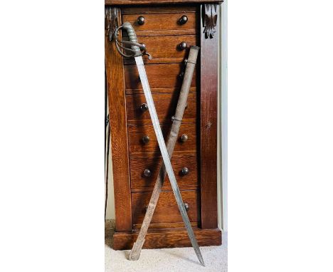 P1821 LIGHT CAVALRY TROOPERS SABRE, A PRESENTATION PIECE TO A SERJEANT MAJOR CLARKE MORRIS, BY D.P. BROWN ESQ 7TH HUSSARS, JO