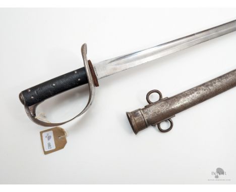 AN 1885 PATTERN LIGHT CAVALRY TROOPER'S SWORD WITH NICELY MARKED BLADE - ROB MOLE &amp; SON, MAKERS, BIRMINGHAM. BLADE ALSO M