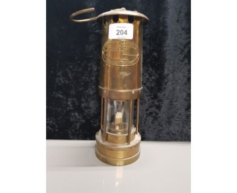 BRASS THOMAS AND WILLIAMS LTD MINERS LAMP