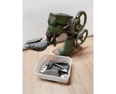 VINTAGE WEST GERMAN RAFFLENBEUL COMMERCIAL SHOE STRETCHER COBBLER TOOL MACHINE
