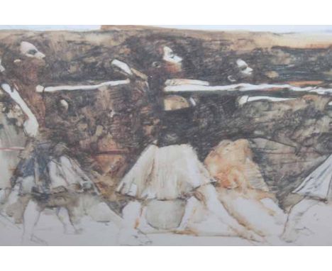 COLLECTION OF PRINTS
four prints by various artists including Sir William Russell Flint and Robert Heindel
largest image size