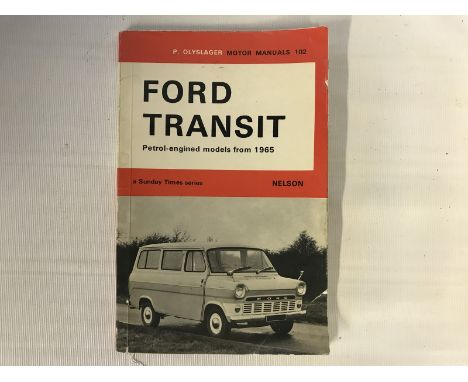 A Ford Transit manual for petrol engined models from 1965. 