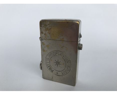 A rare Pratt's Perfection Spirit lighter.