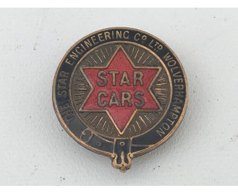 A Star Cars part enamel lapel badge by Thomas Fattorini.