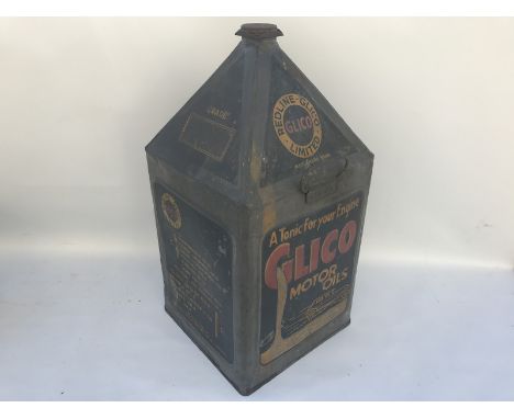 A Redline-Glico Limited five gallon pyramid can.