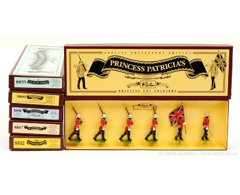 Britains - Special Collectors Editions, comprising: Set 8800 - Coldstream Guards, Set 8832 - 15th Ludhiana Sikhs, Set 8855 - 