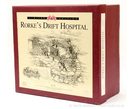 Britains Rorkes Drift Series - Set 00143 - Rorkes Drift Hospital Diorama [First Issue - limited edition 0043/2000]. Mint over