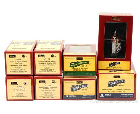 Britains - History of the British/American Army - Redcoats / Bluecoats Collection - 2006-2008, comprising: 8 x Assorted Sets,