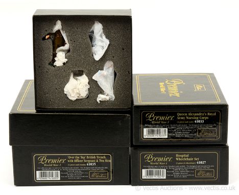 Britains Modern Issues [Premier Series], comprising: Set 41035 - "Over the Top" - British Trench with Officer, Sergeant &amp;