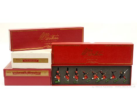 Britains Centenary Series, comprising: Crimean War Series Set 00168 - Russian Infantry, Set 00167 - French Army 3rd Zouaves, 