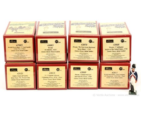 Britains - History of the British/American Army - Redcoats / Bluecoats Collection - 2006-2008, comprising: 8 x Assorted Sets,