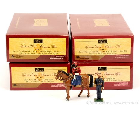 Britains - Victoria Cross Series - Crimean War Range, 2006 Issues, comprising: Set 43073 - "Saving Captain Webb", Set 43127 -