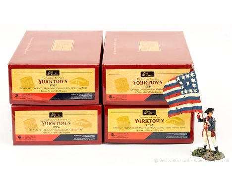Britains - American Revolution Series, comprising: Set 17836 - Yorktown - Redoubt #10 - British 71st Highlanders Defending, S
