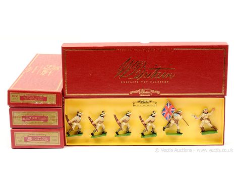 Britains Centenary Series, comprising: Set 00127 - The Highland Light Infantry, Set 00131 - Durham Light Infantry, Set 8953 -