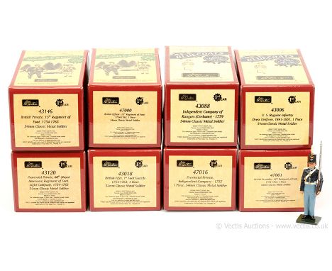 Britains - History of the British/American Army - Redcoats / Bluecoats Collection - 2006-2008, comprising: 8 x Assorted Sets,